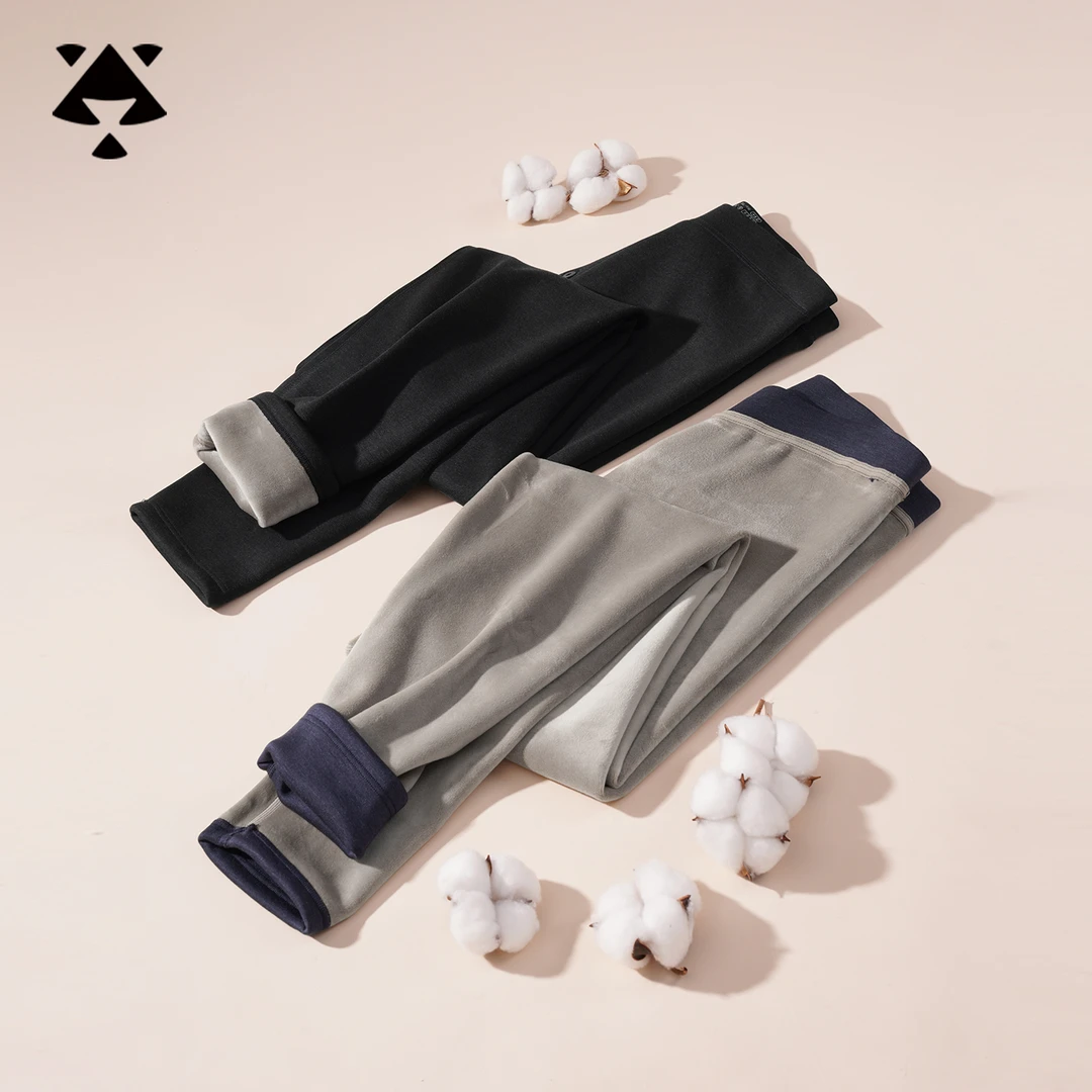 【加绒加厚保暖裤】森老板大码男装冬季胖子男生蓄热锁温内穿打底裤