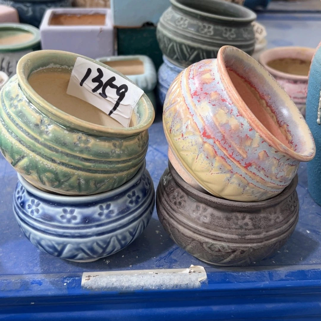 陶瓷多肉小花盆@@1359