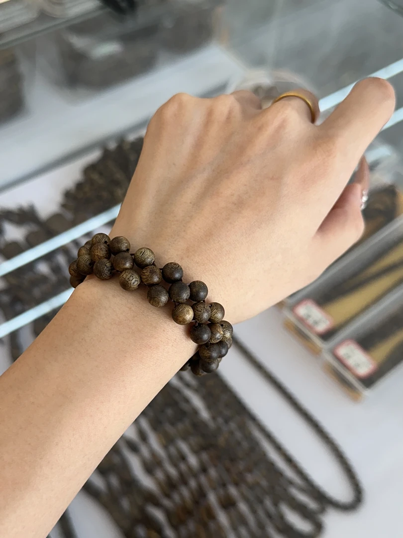 沉香电白观珠奇楠沉香 0.7规格 事业珠 多样性发一