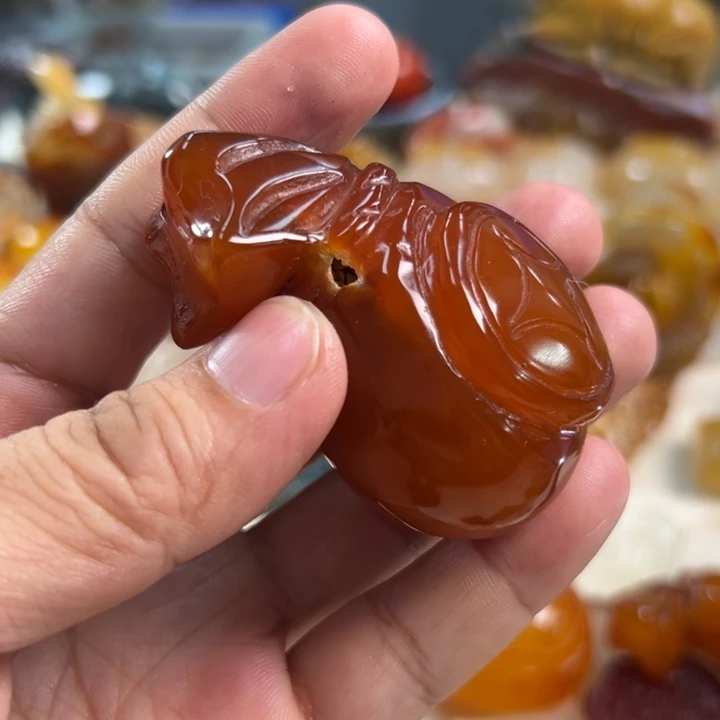 玛瑙/玉髓吊坠(不含链)未镶嵌