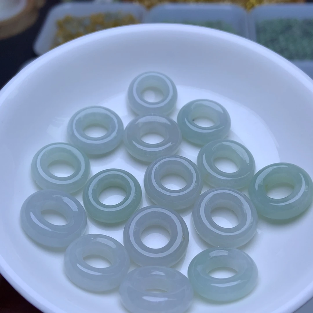 未镶嵌手链翡翠卡17跑环4个