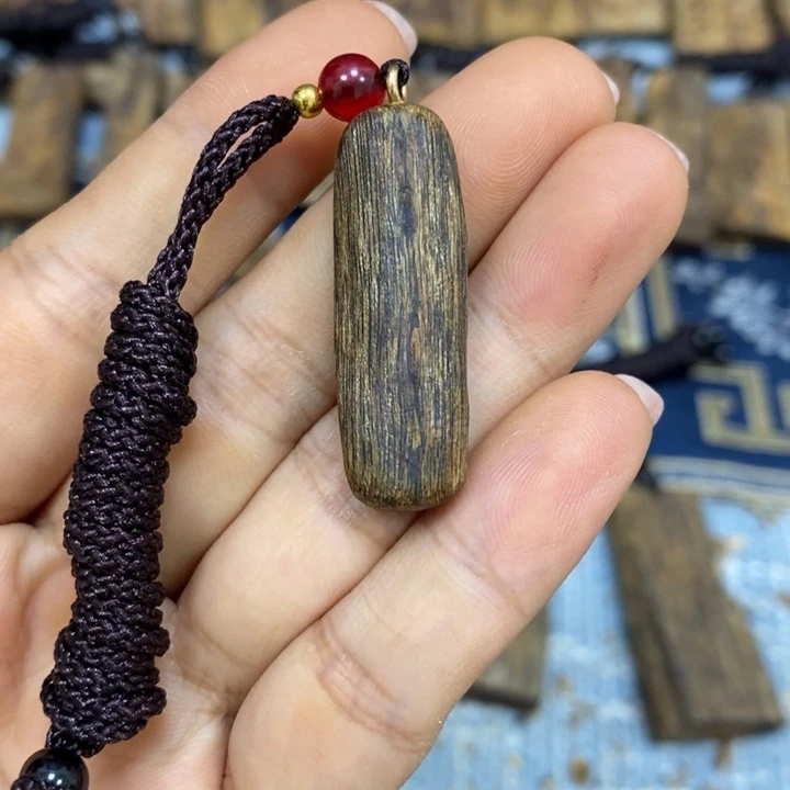 吊坠沉香奇楠沉香素牌