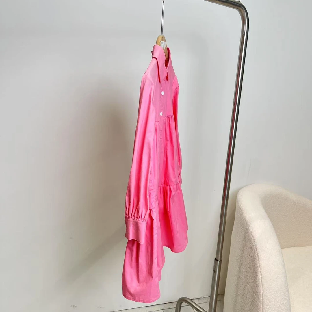 新款连衣裙蜜桃粉D75  2088卓系