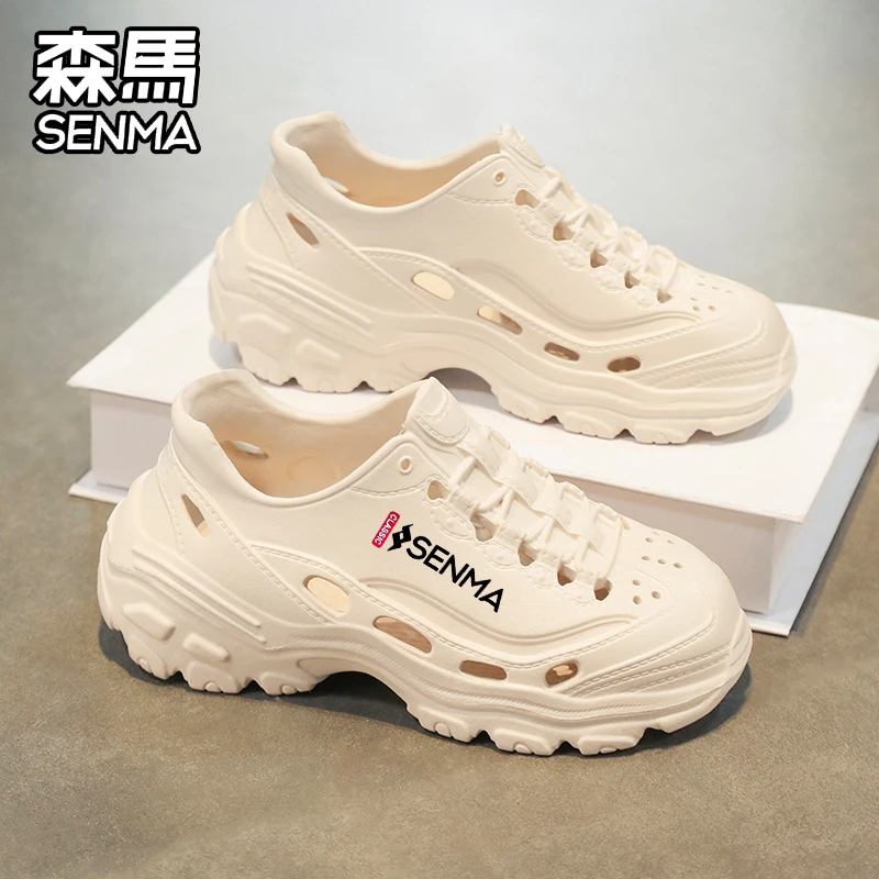 森马拖鞋儿童夏季夏天爆款厚底凉鞋防滑专用洞洞鞋新款男士鞋子