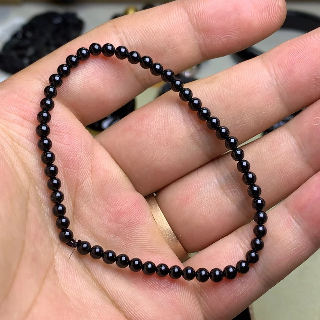 未镶嵌手串翡翠墨翠手串