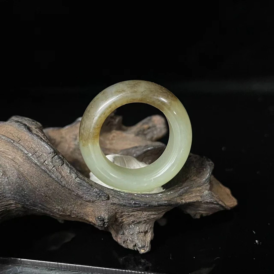 A849 和田玉戒指 JMDL931017