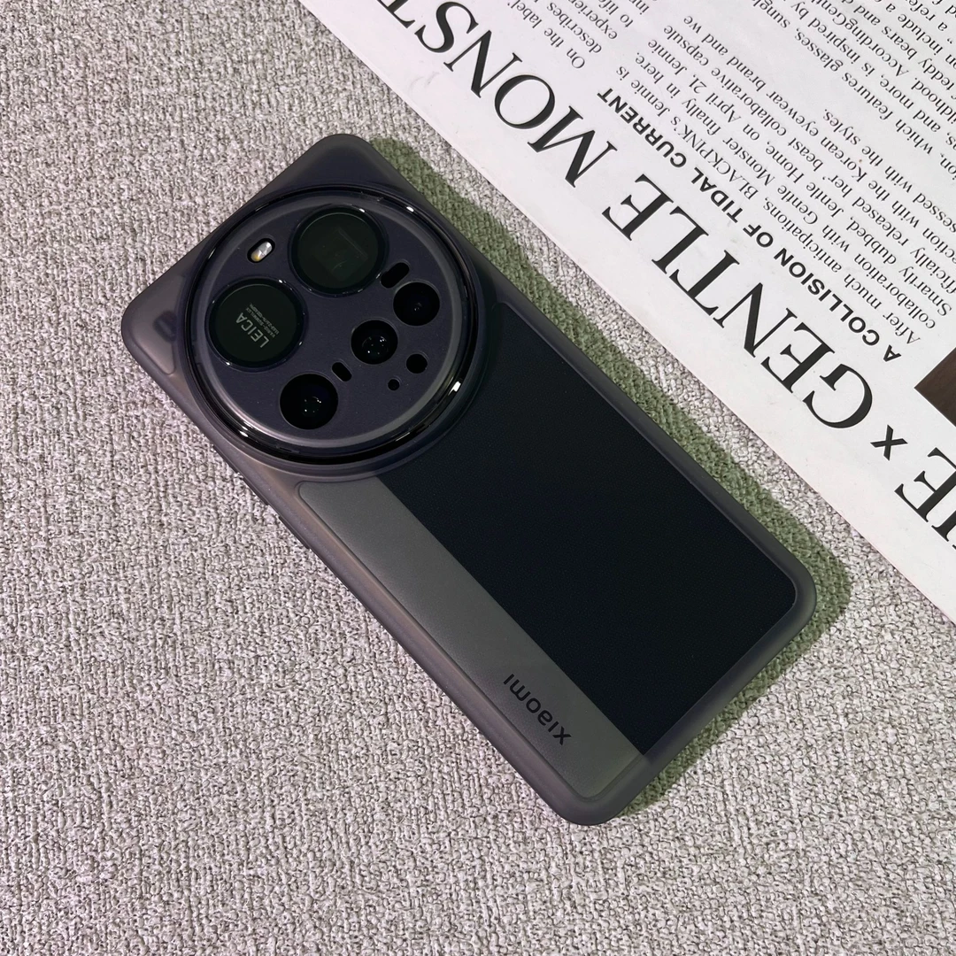 自带镜头膜小米15Ultra手机壳适用xiaomi15至尊版高级感简约透明