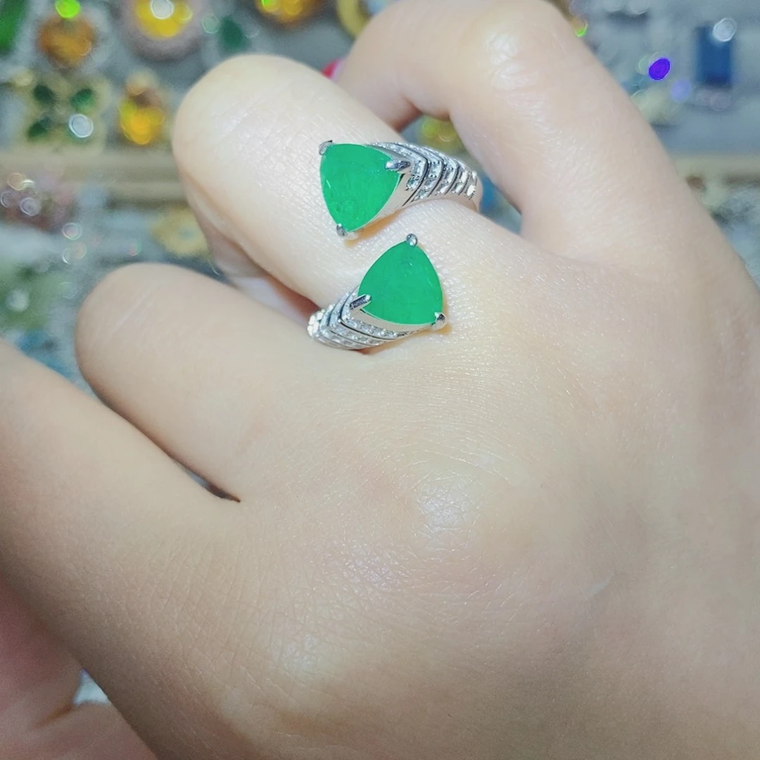 【闪购商品】托帕石耳饰银S925镶嵌