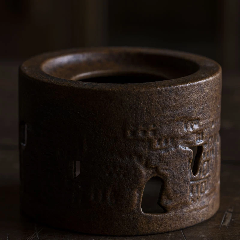 【慕白茶集】石窟蜡烛炉茶道零配（Q0493）