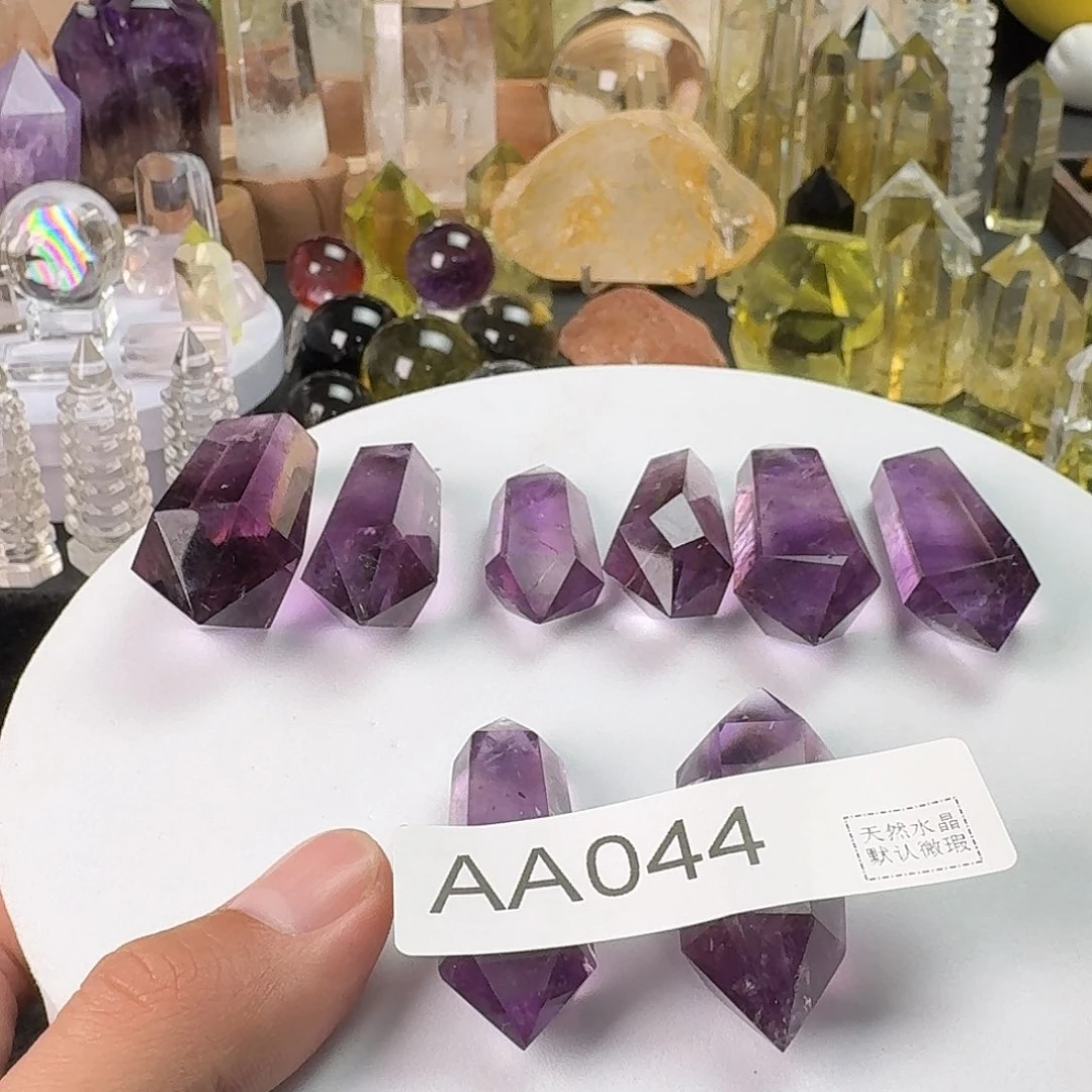 坊***间水晶未镶嵌珠宝半成品044