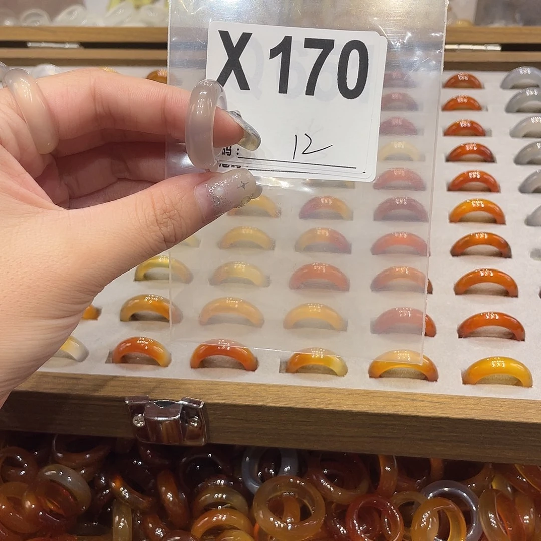 未镶嵌戒指玛瑙/玉髓170