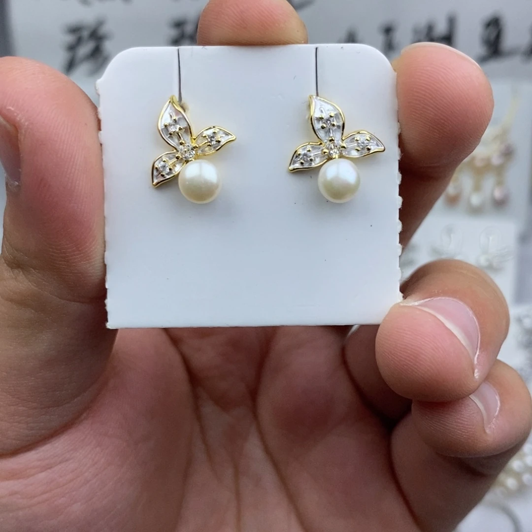 耳饰淡水珍珠未镶嵌