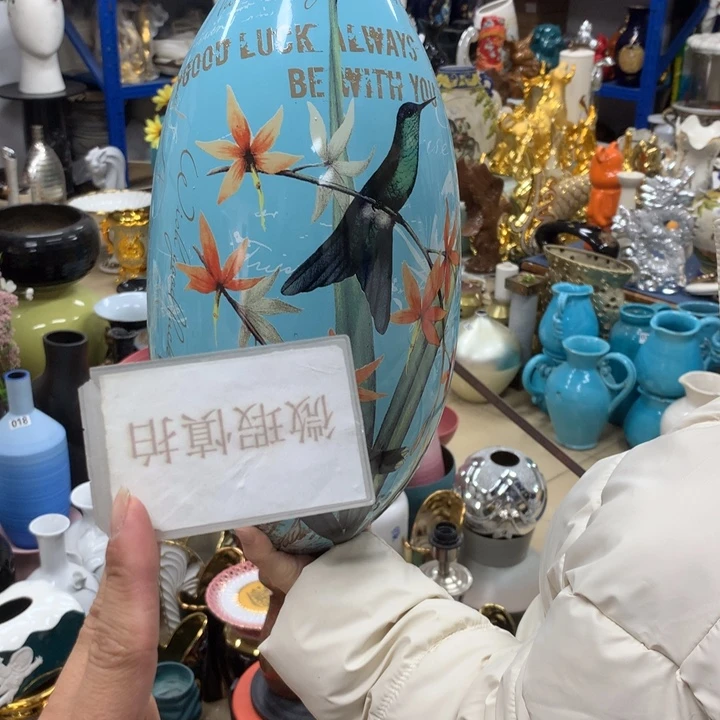 摆件微瑕陶瓷介意勿拍
