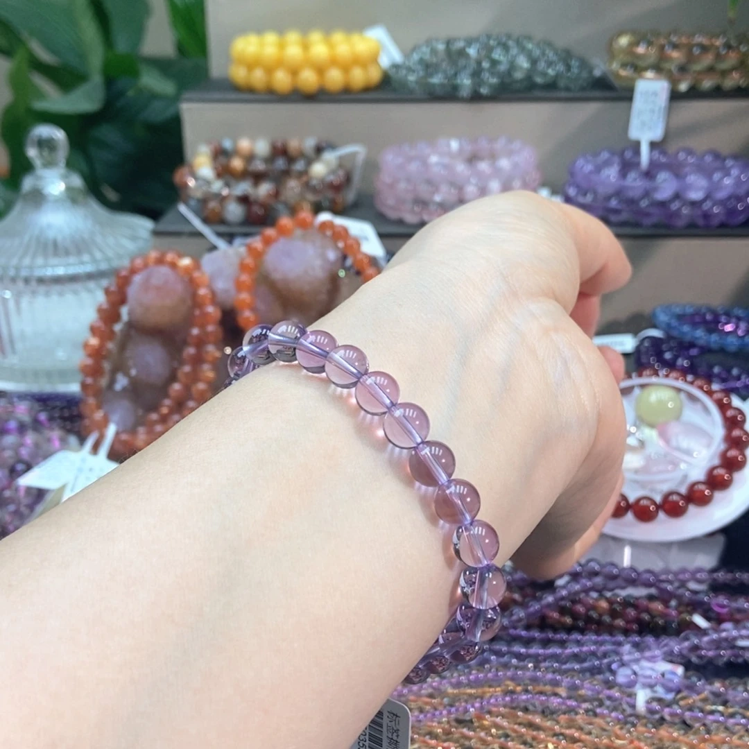 水晶手链未镶嵌水晶7.8