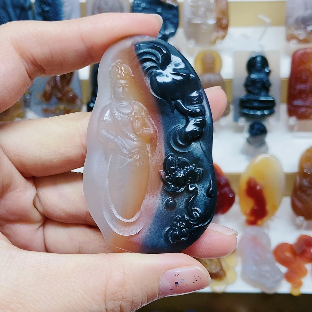 玛瑙/玉髓颈饰未镶嵌爱****女