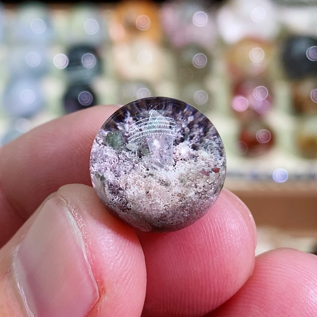 颈饰未镶嵌水晶单珠