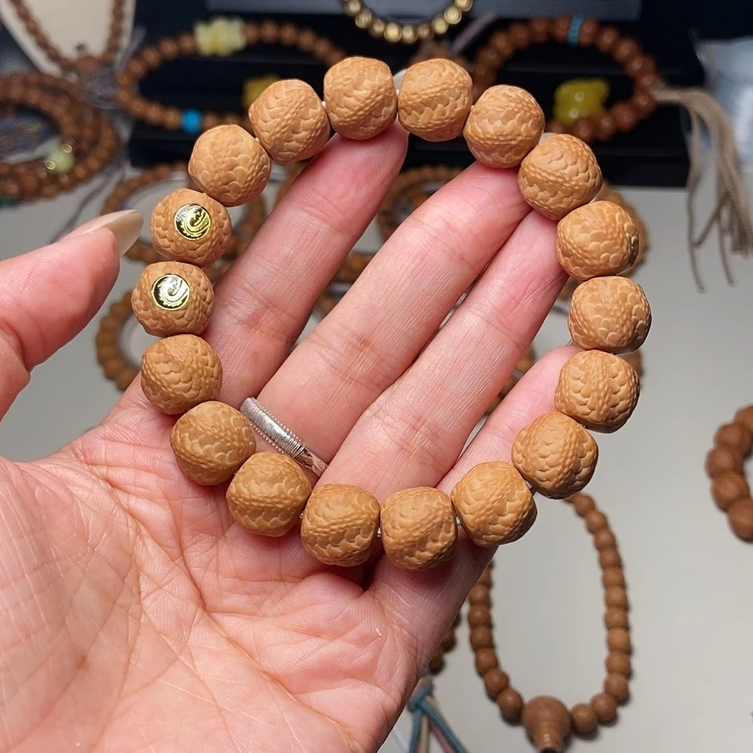 手串猴头核桃全品猴头巨蟒灵蛇尺寸14左右