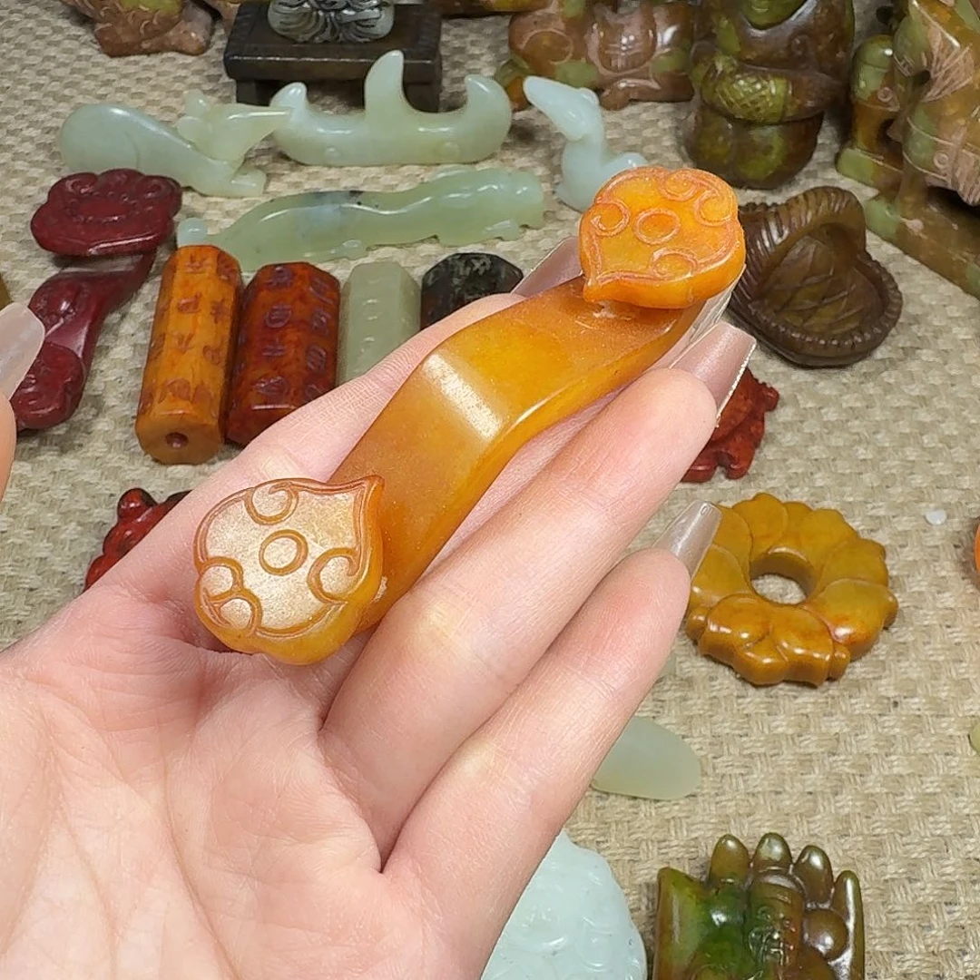 白玉菩提吊坠挂件