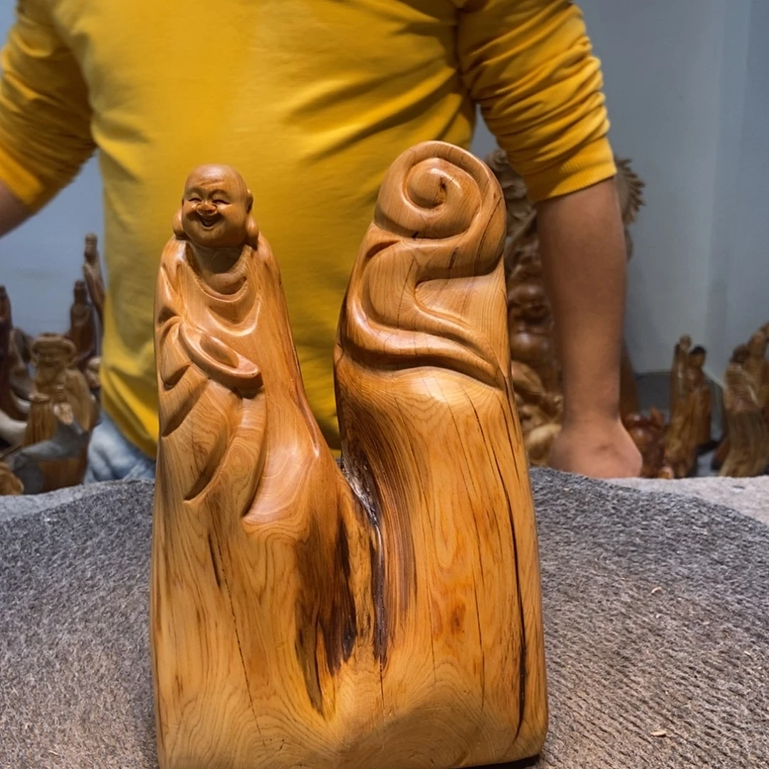 柏木（崖柏）太行崖柏根雕摆件