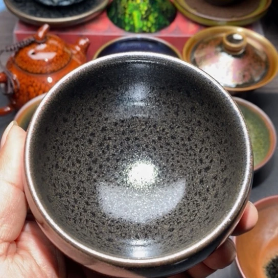 茶盏建盏主人杯茶壶盖碗品茗杯043