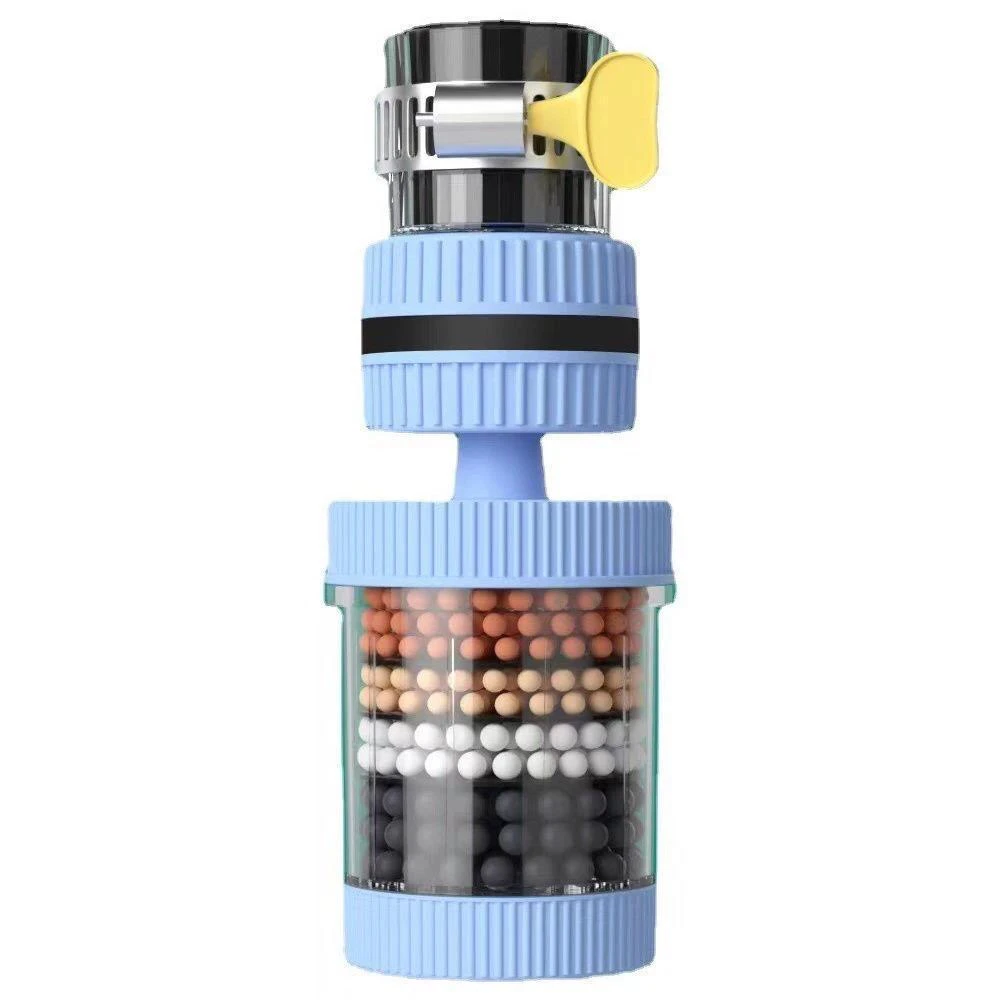 日本水龙头过滤器六层家用通用防溅花洒节水汽器厨房