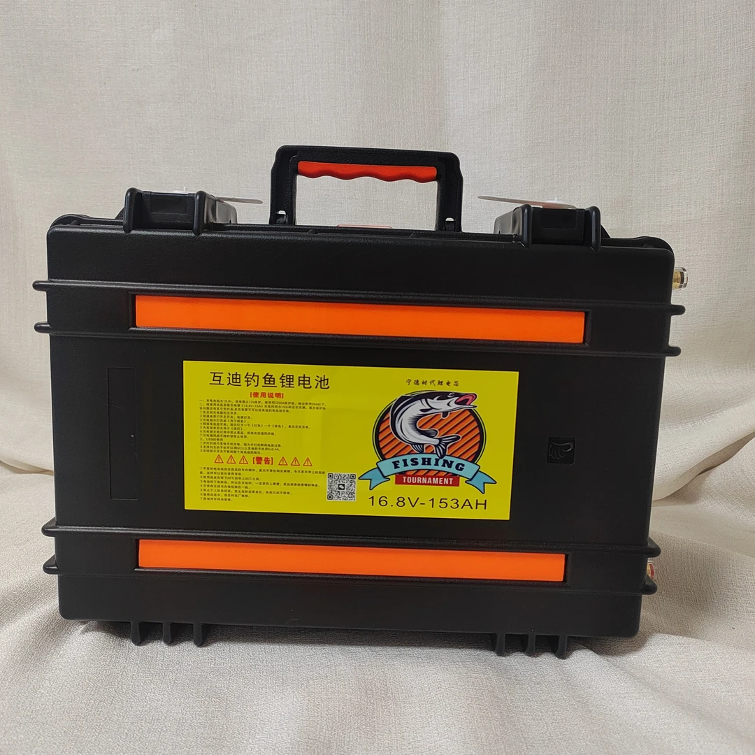 便携式户外电源实16.8V153A电动推进器大容量耐用电池