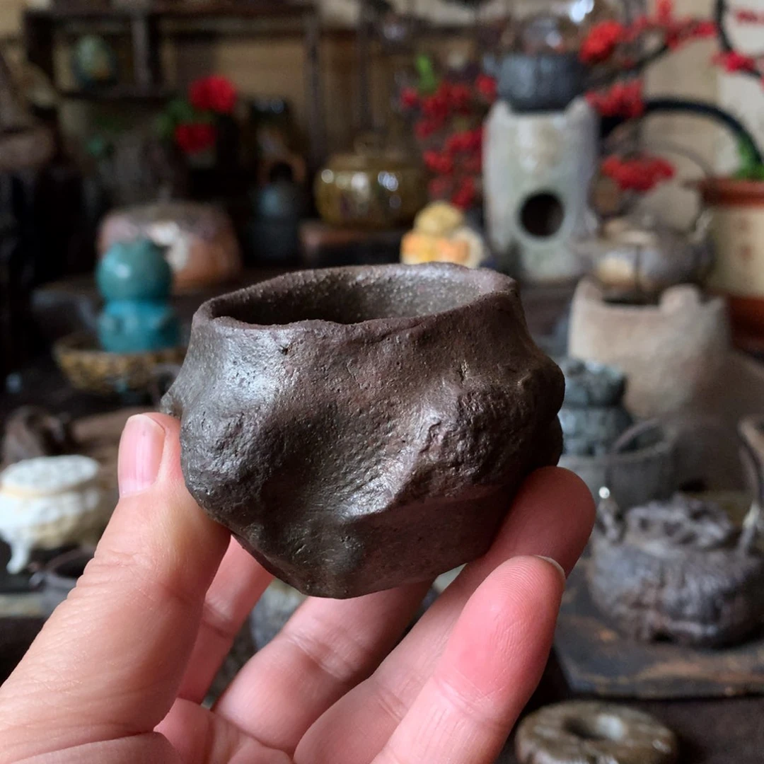 杯素****》手工制作柴烧茶具