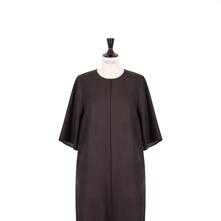 【云纱】6年臻品非遗莨纱外套连衣裙CD2168003