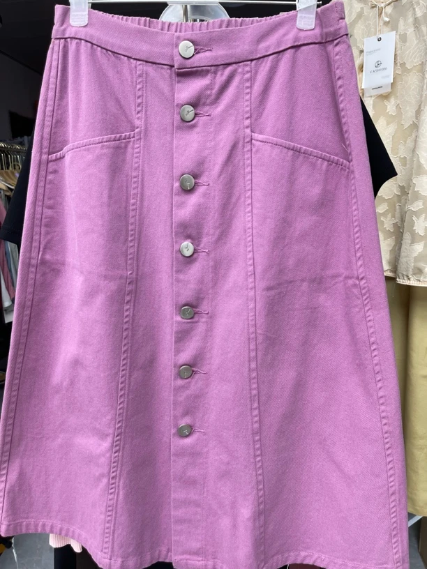 2030 女士新款洗水棉牛仔半身裙