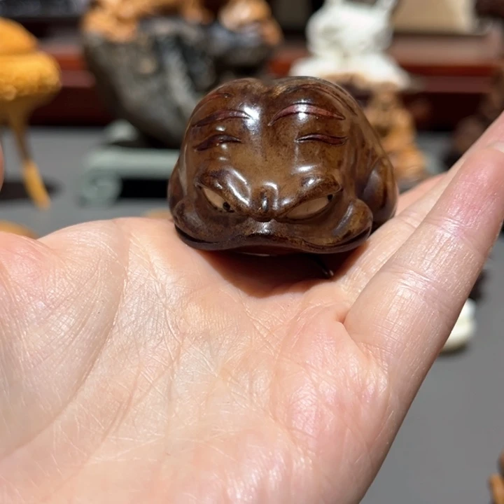 柏木（崖柏）七***上鹿角工艺品摆件