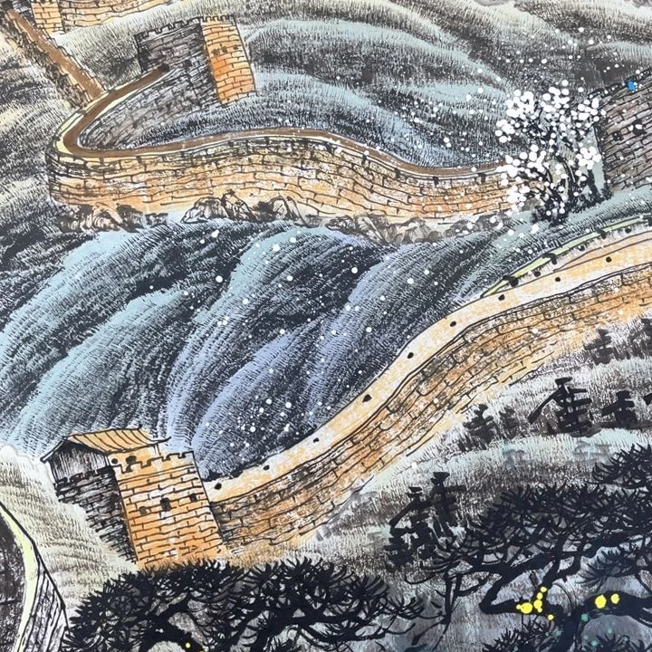 国画我的心好痛啊我的心真的好痛啊好痛啊