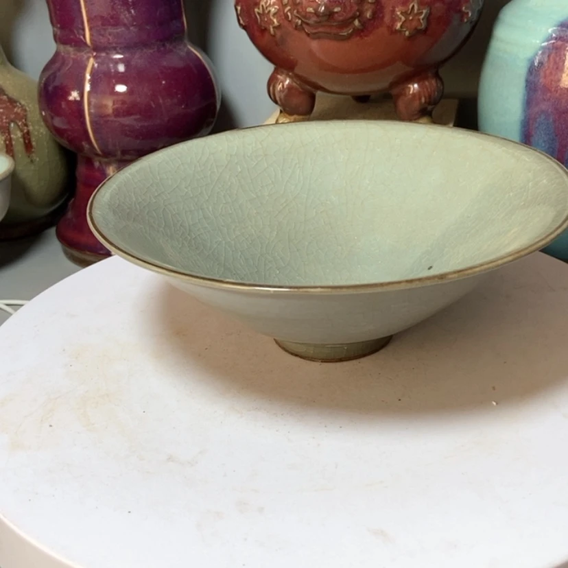 【闪购商品】摆件德*堂宋官窑盏一个