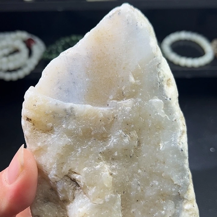 和田玉（糖玉）未镶嵌车挂