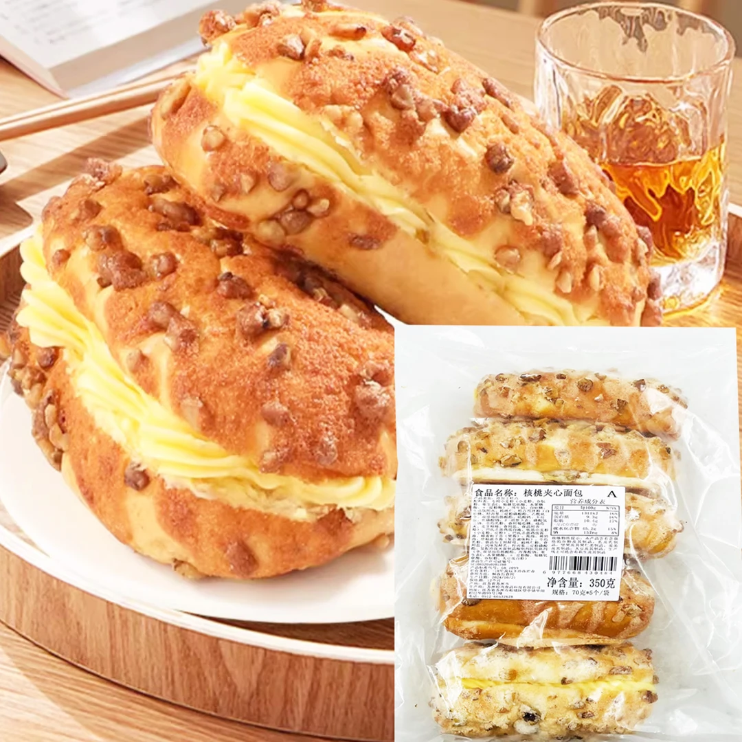 【25年10月】2包x350g盒马同款 松尚出品 核桃黄油乳酪奥斯面包