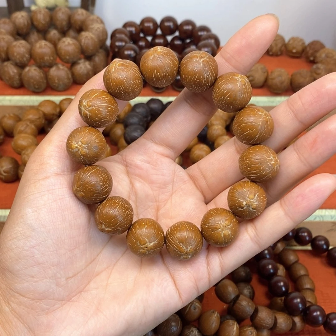 紫金鼠手串16黄皮正圆