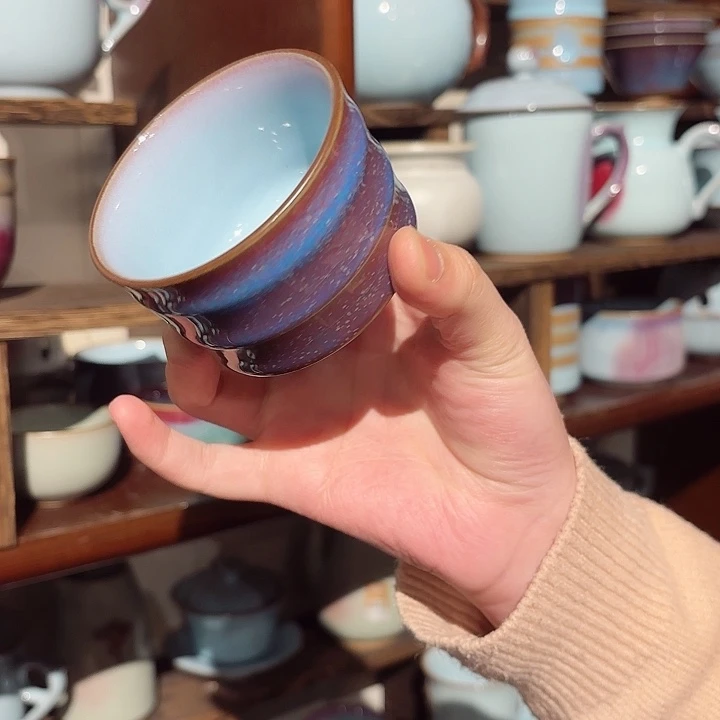 钧瓷杯子钧瓷艺术作品