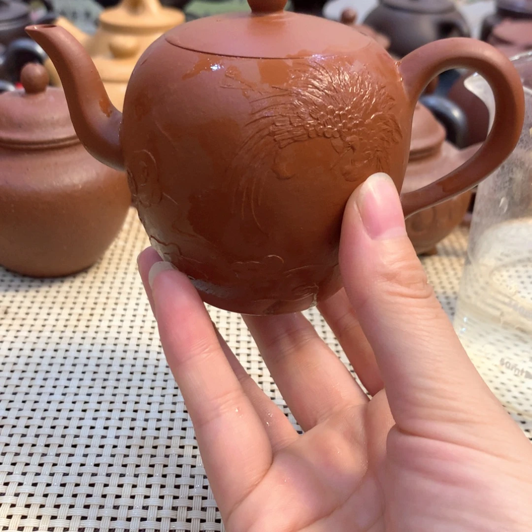 ***民茶壶紫砂宜兴原矿yyh