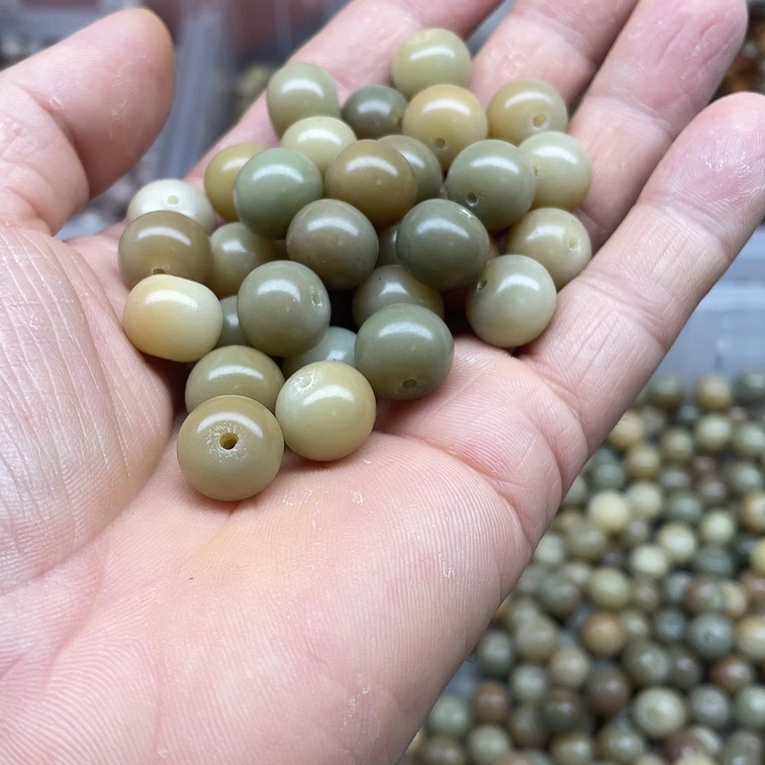 白玉菩提吊坠13青提苹果50颗➕灯牌宠10颗