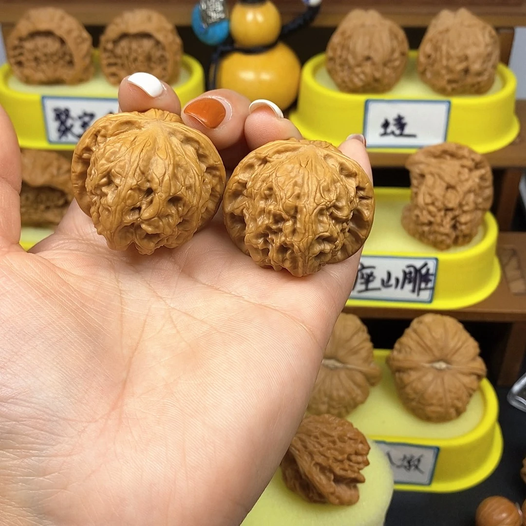 核桃野狼 文玩/木作/... 文玩把