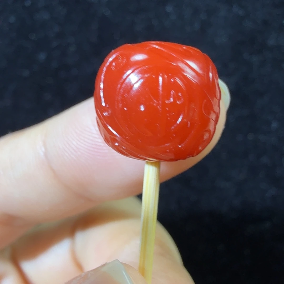 南红玛瑙未镶嵌珠宝半成品13单珠