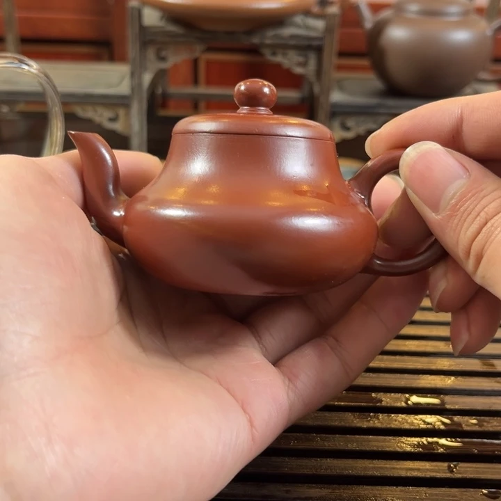 紫砂茶壶原矿紫砂半手工制作
