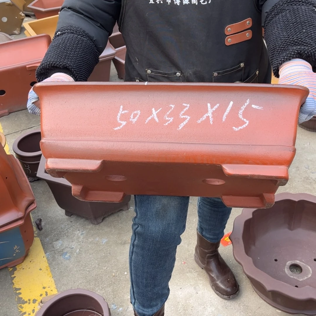 紫砂花盆盆景艺术