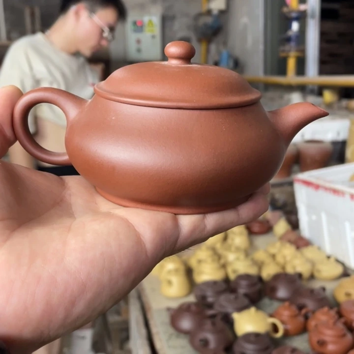 紫砂紫砂明炉。 底槽清