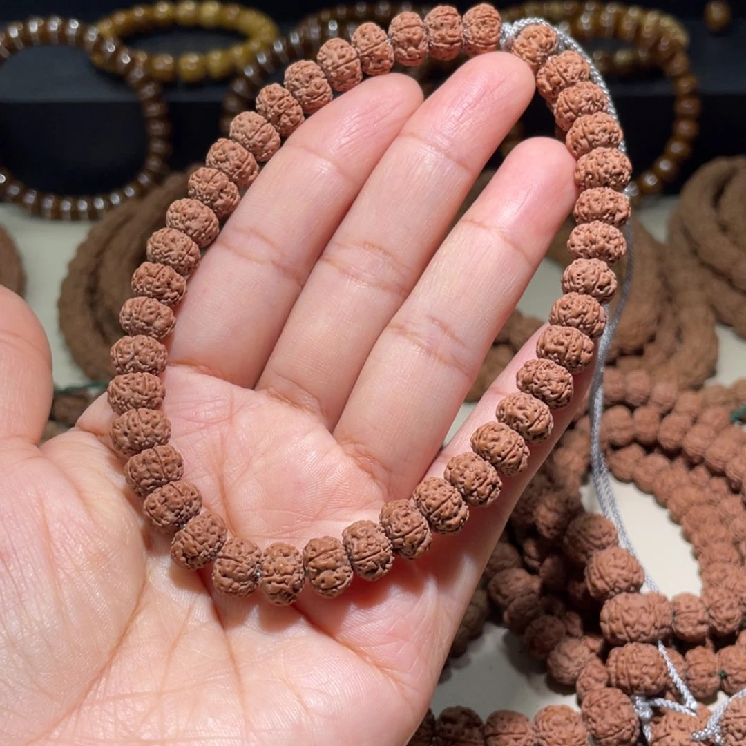 金刚菩提吊坠蝈*平细手串9.4