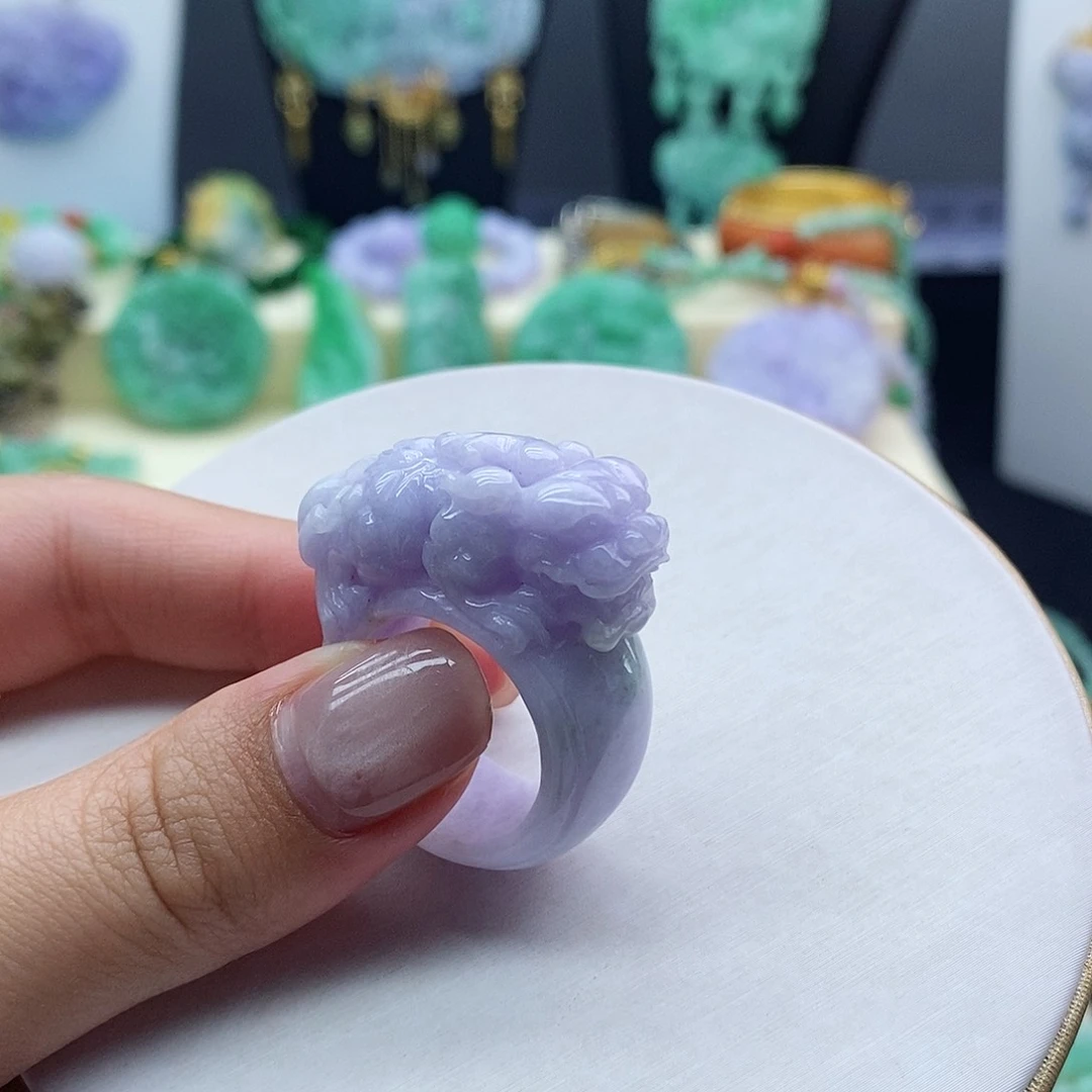 翡翠戒圈未镶嵌戒圈