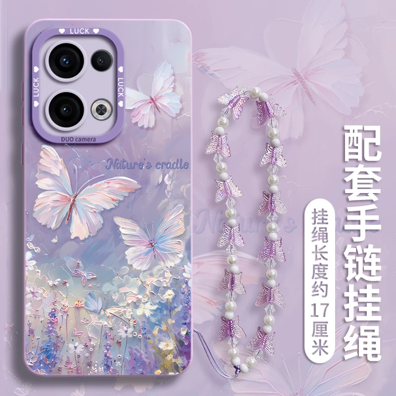 适用OPPOReno15Pro手机壳网红款实用配件14女神款高级奢华保护套