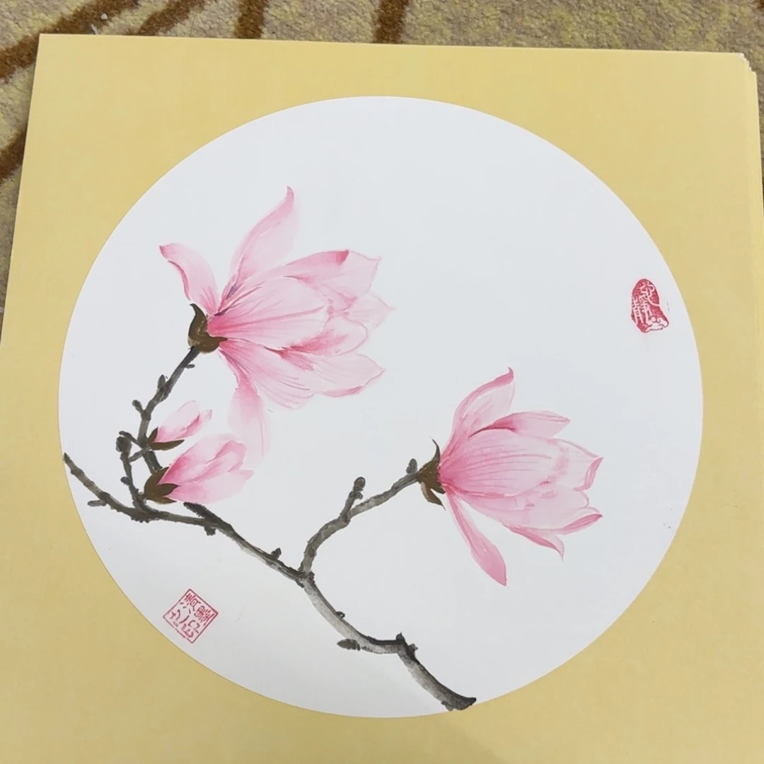 国画33-33卡纸作品艺