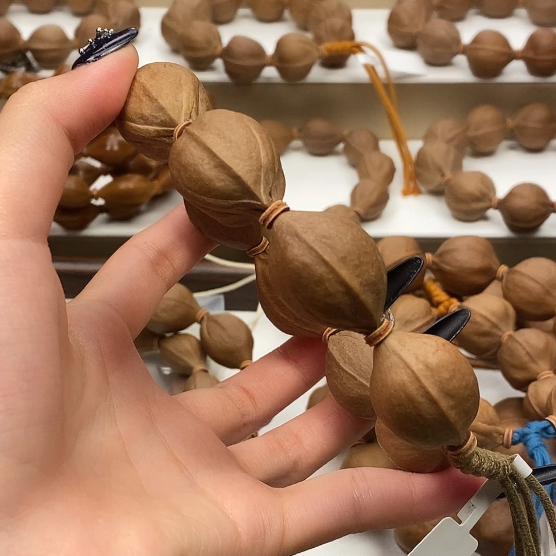 橄榄核手串/手链梅林铁核精品橄榄核雕20.30