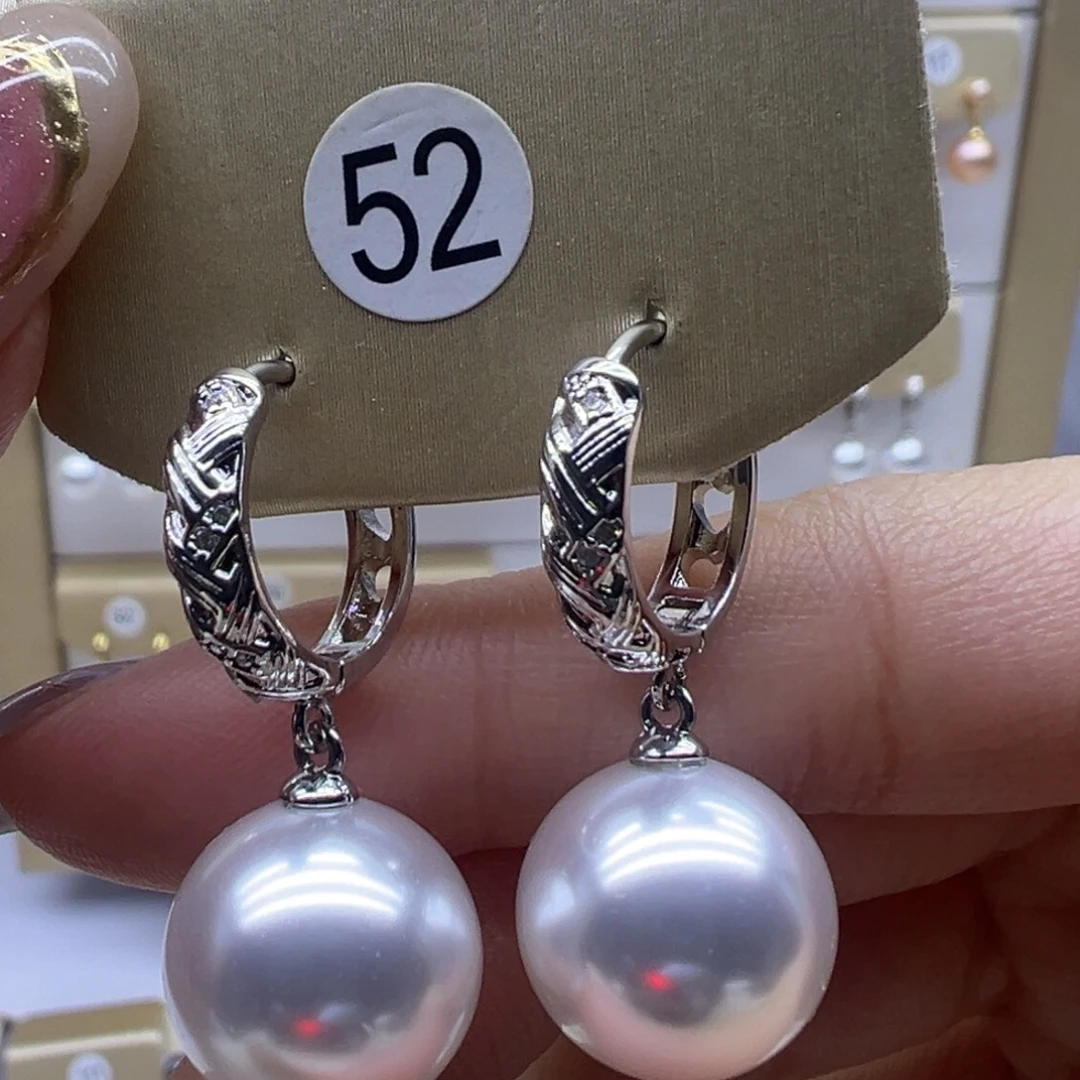 未镶嵌淡水珍珠耳饰