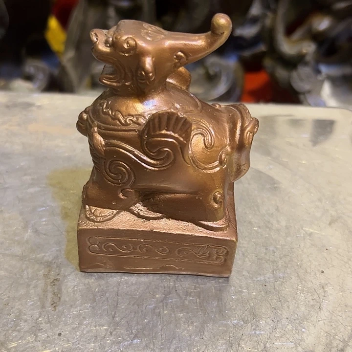 黄铜摆件，文房工艺品摆件